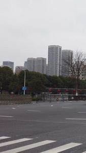 武汉新冠肺炎疫情封闭的汉口火车站视频