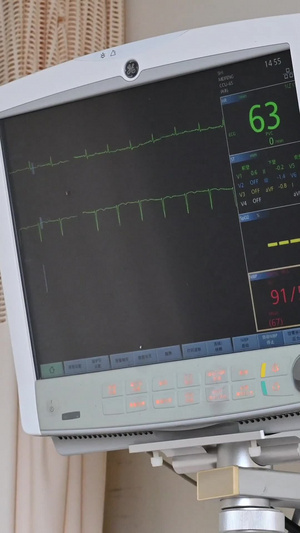 心脏监护仪器20秒视频
