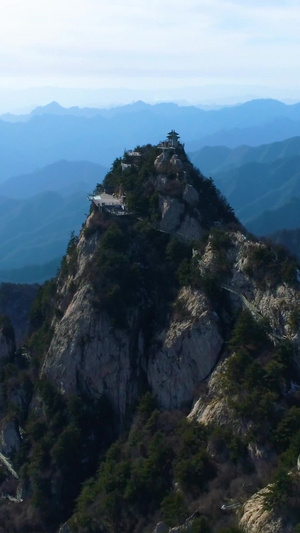 洛阳栾川老君山航拍142秒视频