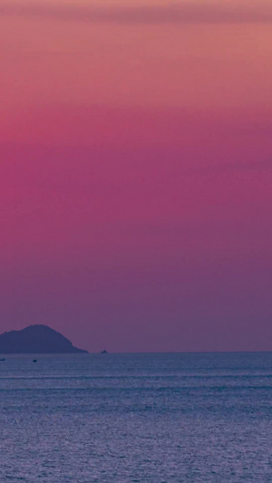 高清海上日出延时31秒视频