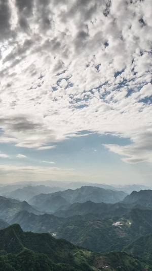 自然风景延时15秒视频