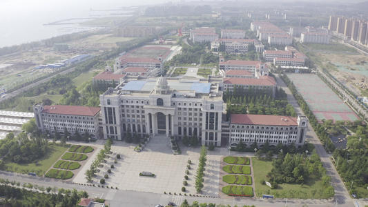 青岛港湾学院风景视频