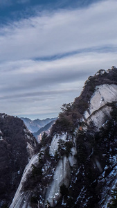 华山风景延时视频