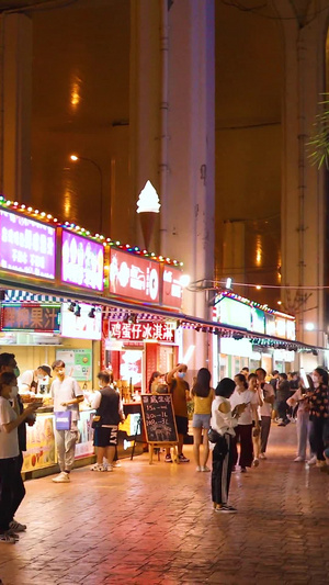 夜市小吃街【该视频无肖像权】24秒视频