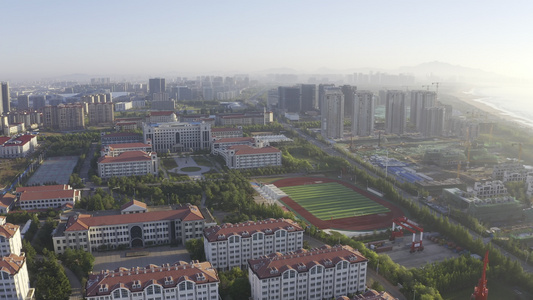 青岛港湾学院风景视频