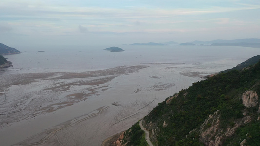 航拍霞浦渔港视频