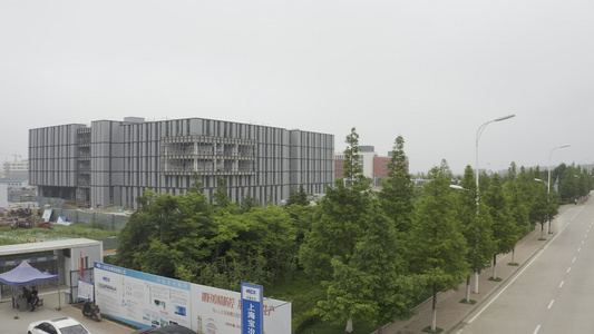 古镇口大学城航拍视频