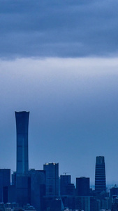北京城市发展建筑延时现代建筑视频