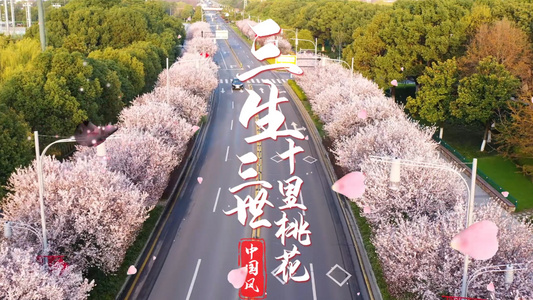 唯美简洁中国风城市主题宣传展示片头视频