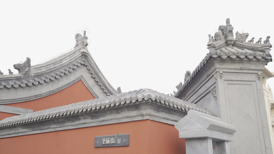 青岛即墨古城风景视频