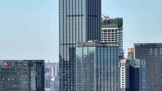 沈阳城市建筑高楼大厦视频
