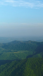 铜川照金大景地貌航拍旅游黄金周视频