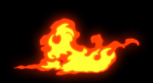 mg动态火焰爆破爆炸火苗动画元素5秒视频