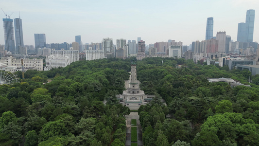 湖南长沙城市宣传片地标建筑航拍视频