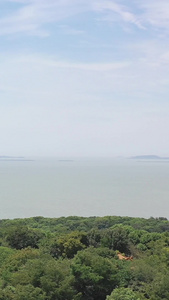 无锡鼋头渚景区航拍视频自然风光视频