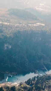航拍贵州黄果树大瀑布贵州地标视频