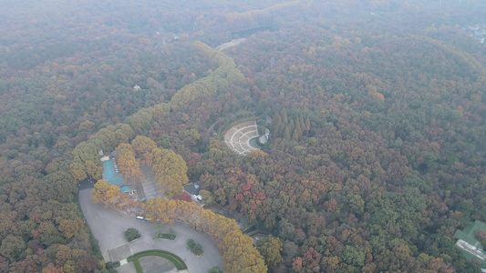 航拍江苏南京中山陵5A景区视频