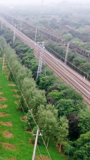 城际铁路线西咸新区15秒视频
