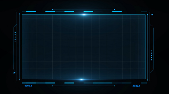 4k科技边框元素AE源文件视频