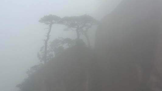 江西三清山景区航拍视频