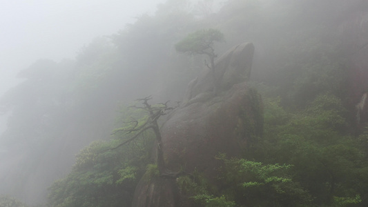 江西三清山景区航拍视频