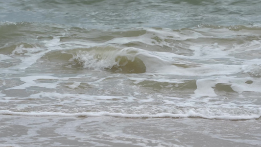 海水海浪实拍视频