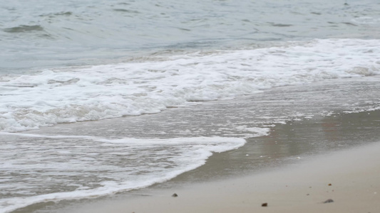 海水海浪实拍视频