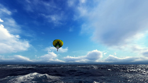 海上气球20秒视频