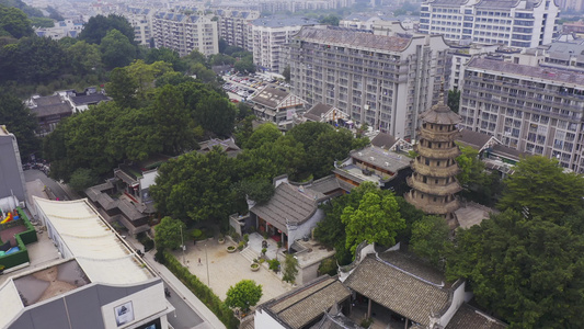 福州乌山风景区乌塔视频