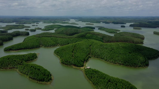 4K北海洪潮江水库视频