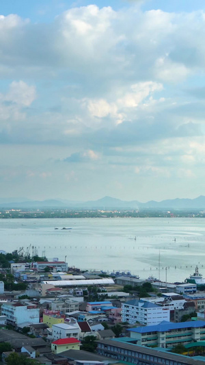 泰国南部最大城市宋卡城及海港延时合集东南亚36秒视频