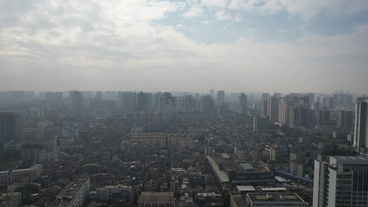 广西北海城市大景航拍视频