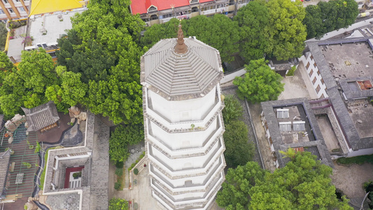 福州于山风景区白塔视频