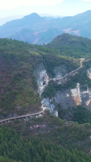 航拍重庆云阳龙缸天坑自然溶洞地貌风景喀斯特地貌重庆云阳龙缸国家地质公园55秒视频