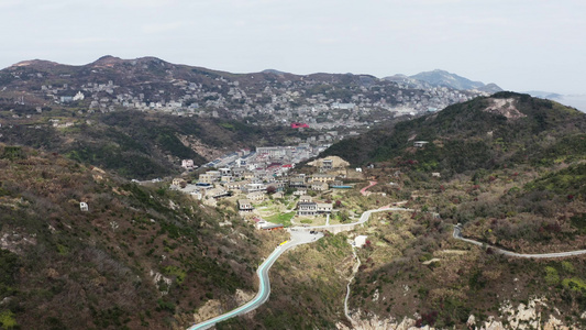 浙江温岭海滨渔村风光视频