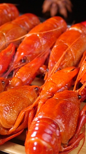 美味小龙虾小龙虾菜品33秒视频