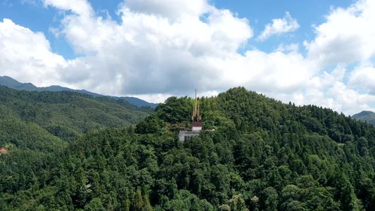 井冈山革命博物馆和南山公园视频