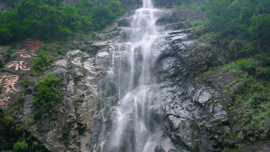 5A风景区明月山云谷飞瀑合集4K视频