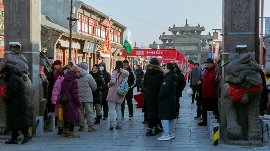 兴城古城牌楼牌坊祖大寿祖大乐旅游视频