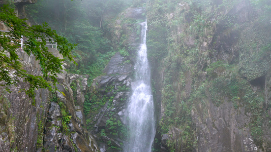 5A风景区明月山飞练瀑合集4K视频