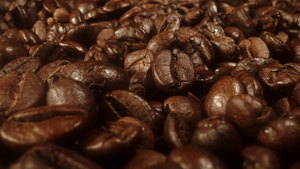 咖啡豆的虚实变化12秒视频