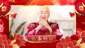 喜庆龙年新春企业拜年展示67秒视频