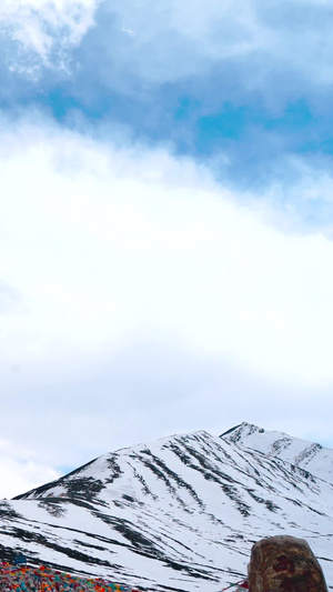 实拍著名景区折多山观景合集贡嘎雪山66秒视频