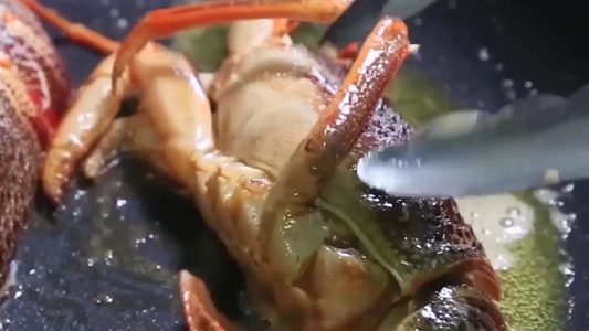 大龙虾制作过程视频