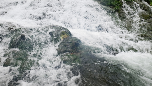 清澈河水水流溪流4K视频