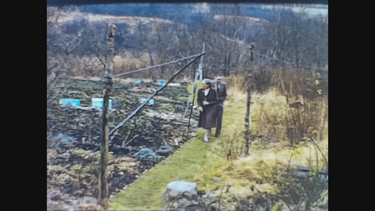 1969年联合王国,农村的老年夫妇视频