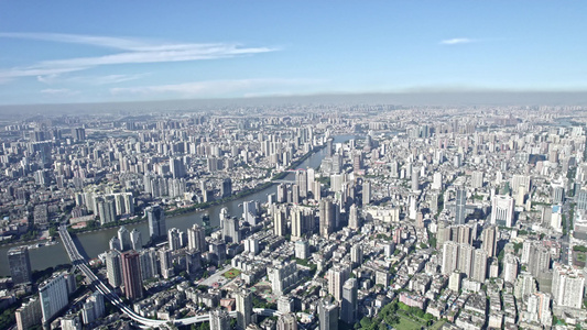 4k广州地标大景视频