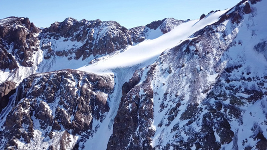 高雪峰和冰川视频