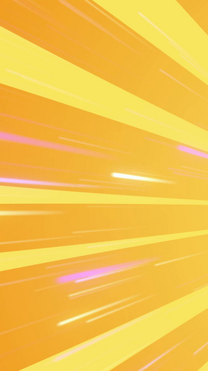 橙色活力光芒线条二维图形背景视频图形动画12秒视频