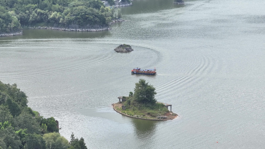 贵州贵阳观山湖百花湖视频